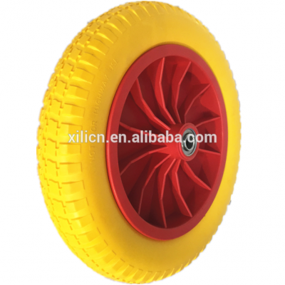 16 inch Flat Free Foamed Polyurethane Tire 4.80/4.00-8